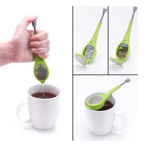 Tea Infuser With Built-in Plunger